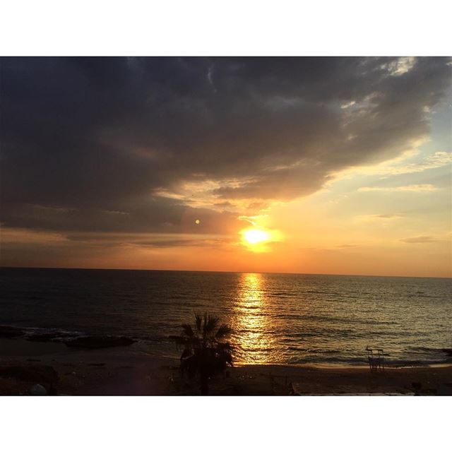 A Sea full of secrets 🌊🌅  sea  sunset  byblos  jbeil  amazingview ...