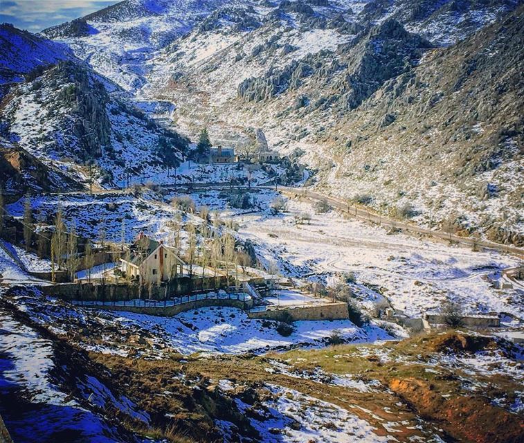 A snowflake is one of God’s most fragile creations, but look what they can... (El Laklouk, Mont-Liban, Lebanon)