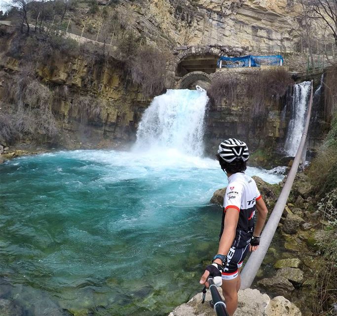 A strong man and a waterfall always channel their own path. -Anonymous 🌍 � (Afka, Mont-Liban, Lebanon)