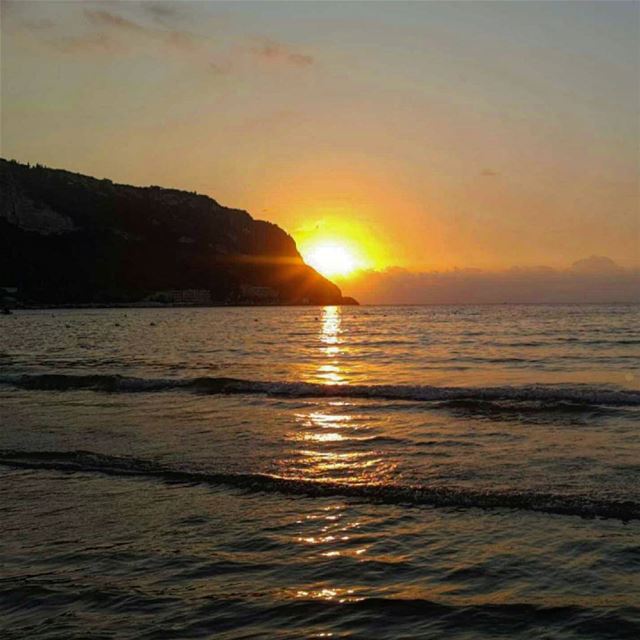 A Sunset at Hery  lebanon  naturelovers  sea  vitaminsea ...