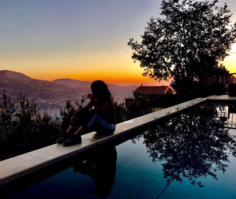 A sunset like no other ...🌅❤️ (Bcharreh, Liban-Nord, Lebanon)