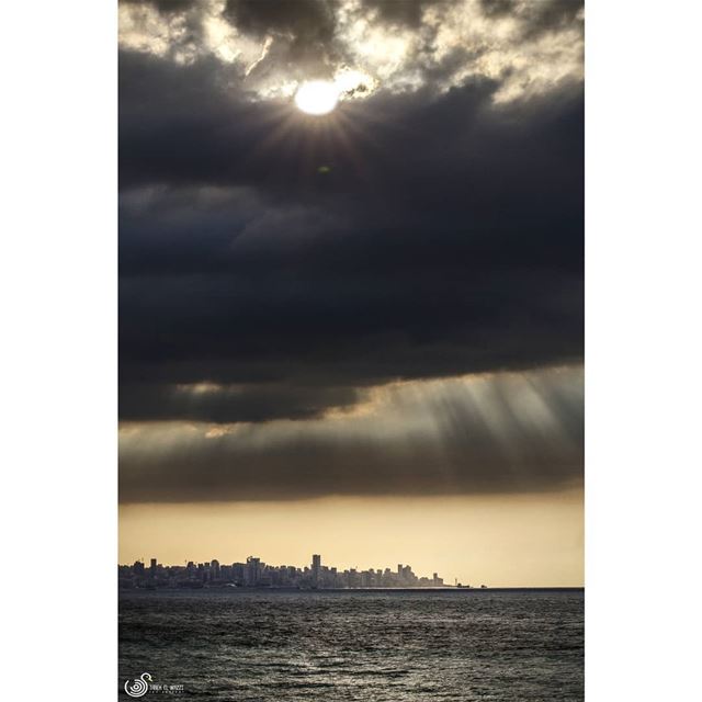 A sunset some weekends ago sunset  dbaye  lebanon  canon6d ... (Dbayeh, Mont-Liban, Lebanon)