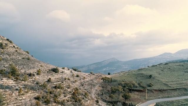 A trailer from our trip to Hadath El Jebbe during yesterdays wild storm.... (Hadath Al Jubbah, Liban-Nord, Lebanon)