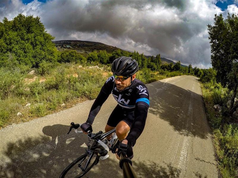 “A Voice Crying in the Wilderness,” 🌄🚵☀️ cycling  cycle  cyclist ... (Jabal el Bâroûk)