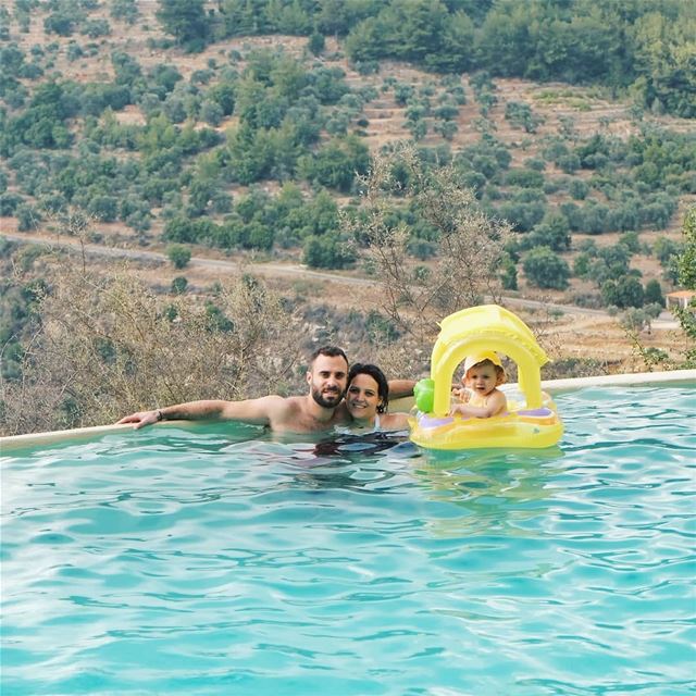 A weekend well spent 💦.... familygoals  family  bkerzay   lebanon ... (Bkerzay)