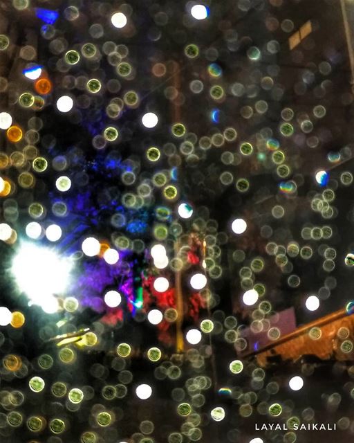 A weird pic of raindrops cause why not🙌••••• lebanon raindrops... (Gemmayze Gem)