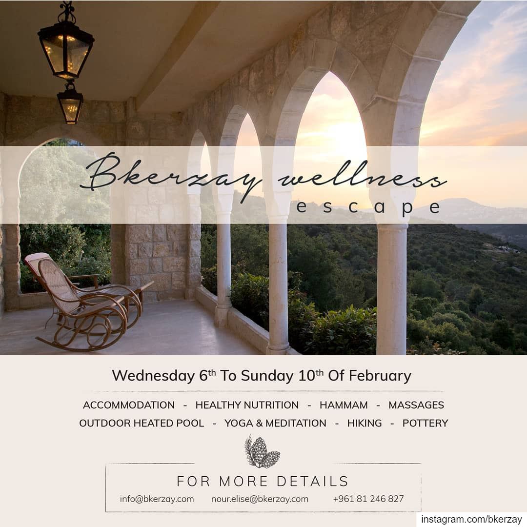 A wellness escape designed to get you away from your daily stresses and... (Bkerzay)