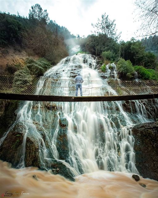 A while ago, I read in Nat Geo that even with that space fever exploration... (Ouyoun El Samak Waterfalls)