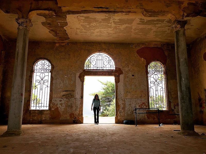 Abandoned Hotel. beirut  lebanon  livelovebeirut.... earthpix ... (Dhour choueir)