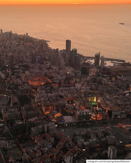 About last Beiruti sunset😍 beirut city livelovebeirut sky sunset capital... (Beirut, Lebanon)