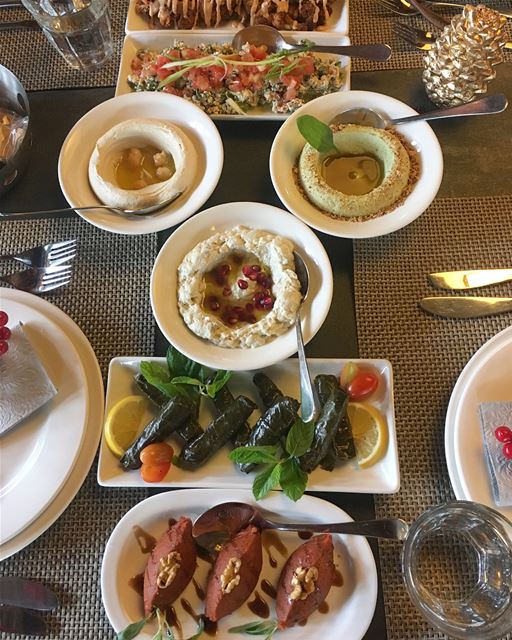 About today’s lunch at @boumelhemrestaurant ❤️Special thanks to @bridgeofm (Bou Melhem)