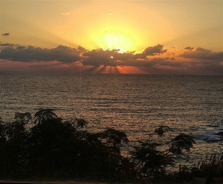 About yesterday's  sunset  sunsetsky  ptk_sky  lebanon 😍😍