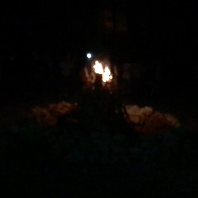  aboutlastnight  fire  camping  livelovelebanon  instagood ... (Aïn Zhalta, Mont-Liban, Lebanon)
