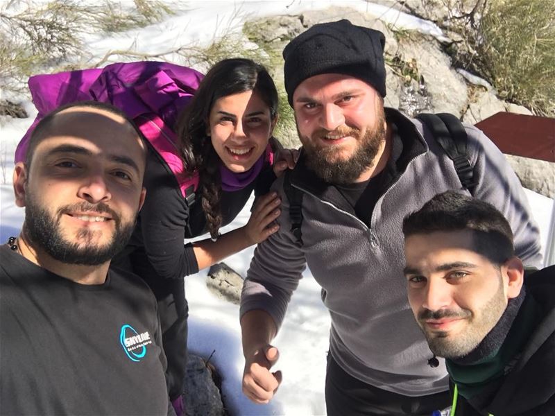  abouttoday bestteam skyliners adventure adventurer adventurelife... (Jabal Moussa)