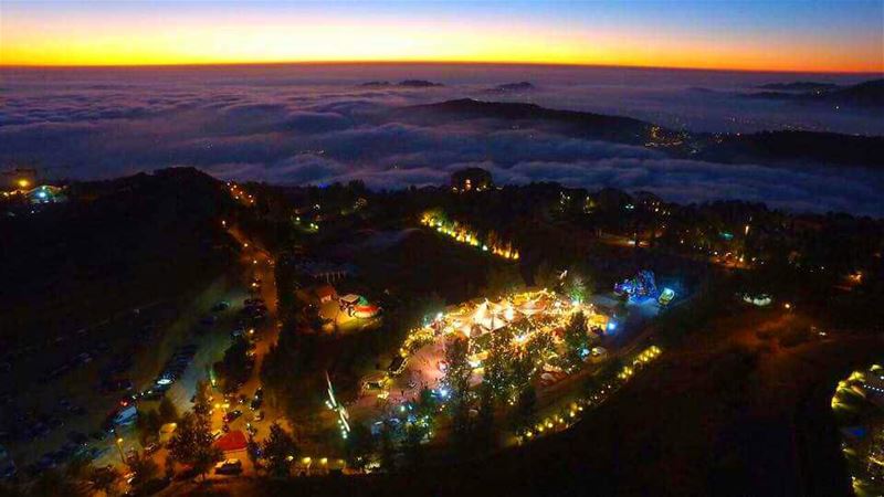 Above the clouds... faqrawonderflyAug 11-15  faqraclub  summer ... (Faqra Club)