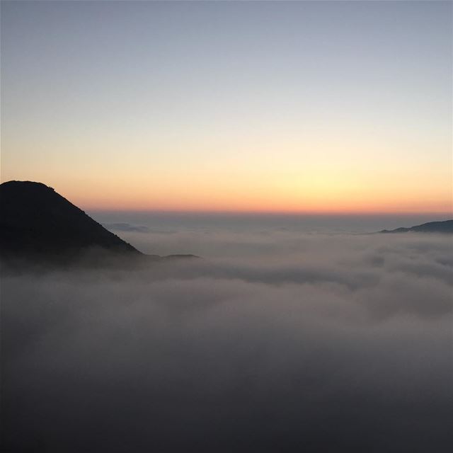 Above the clouds  faraya  lebanon ...