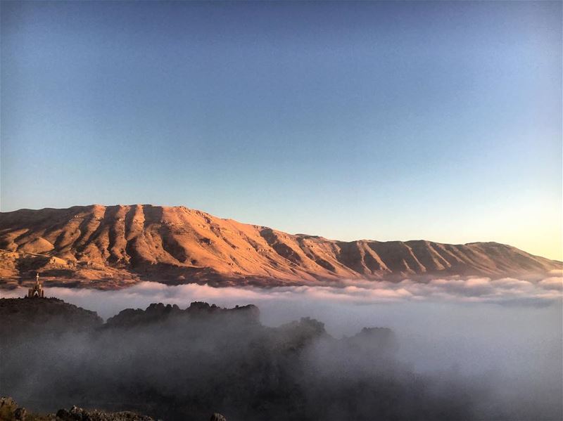 Above The Clouds ⛰ lebanon  lebanon_hdr  lebanon_hd  peak  cedars ... (Cedars of God)