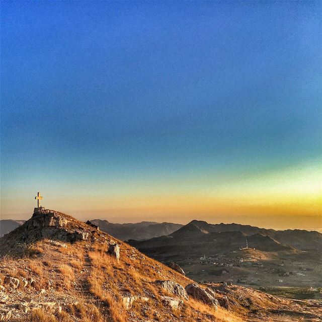 Above the clouds ...  Mountains  Sun  Sky  LiveLoveLaklouk  ... (El Laklouk, Mont-Liban, Lebanon)