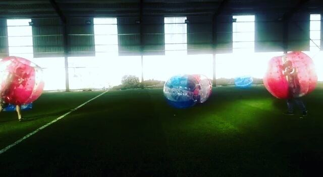 ACT CRAZY AND HAVE MORE FUN. 😂😂😂Bubble Combat  inflatablebubble ...