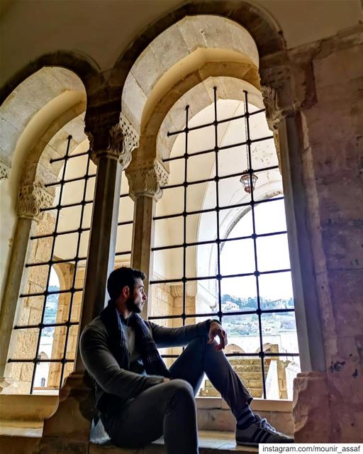 *acting like I own the place* 🏰  beiteddine  palace  chouf  lebanon ... (Beiteddine Palace)