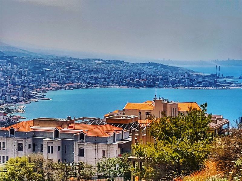 Adma and Jounieh on a cloudy day  jounieh  livelovejounieh  adma  coast ... (Adma, Mont-Liban, Lebanon)