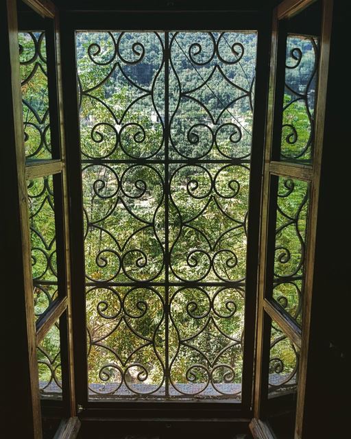 Adventure is outside your window... move on! window   greenery    village... (Wadi Qannubin, Liban-Nord, Lebanon)