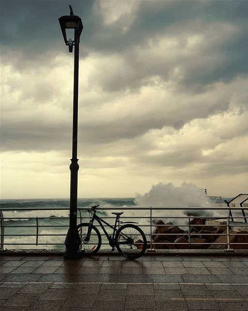 Adventures & Risks are Best Friends..📍my bike, the Storm & I .. bff... (Beirut, Lebanon)