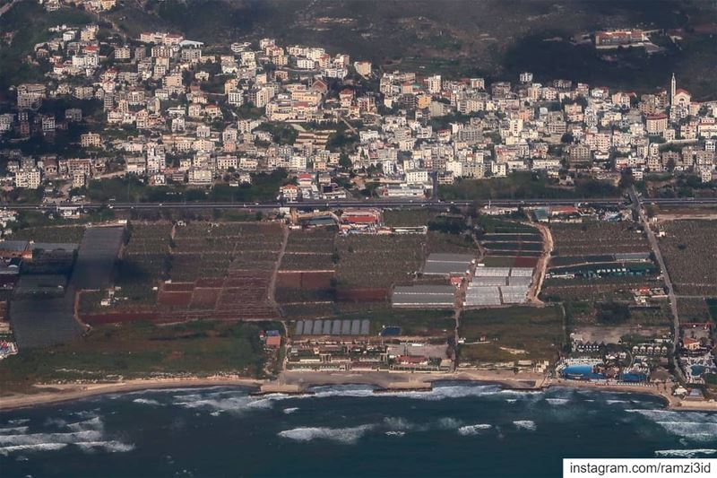 Aerial view of my lovely village  livelovedamour  lebanonspotlight ...