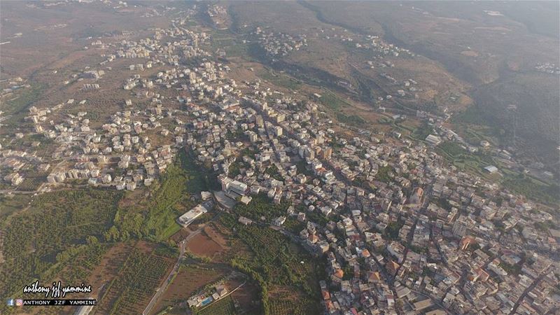 Aerial view of Zgharta - North Lebanon  zgharta  northlebanon ...