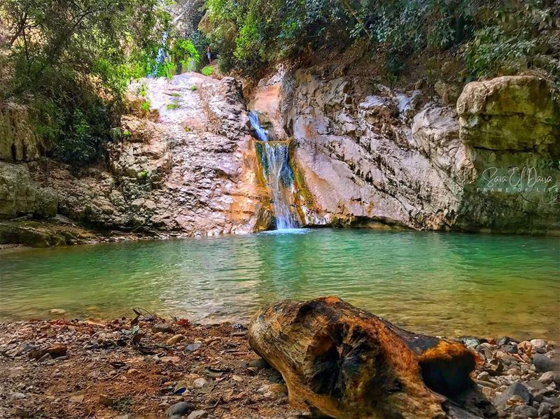 After a long hike, we found this beautiful spot to rest! 🏃🏽‍♀️ (Yahshush, Mont-Liban, Lebanon)
