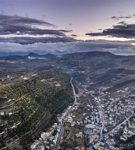 After a Storm comes a calm☁️. ..  jezzine  lebanon  dji  drones ... (Jezzine District)