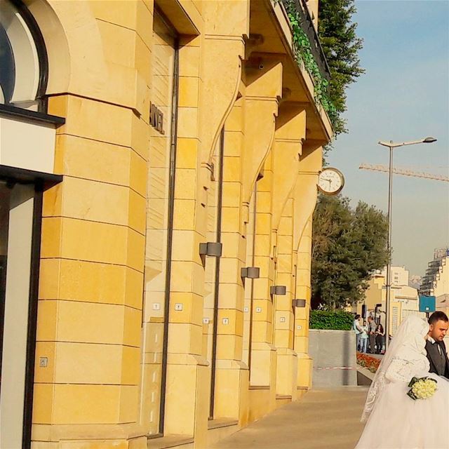 After she said YES, they couldn't find a better place than Beirut's... (Beirut, Lebanon)