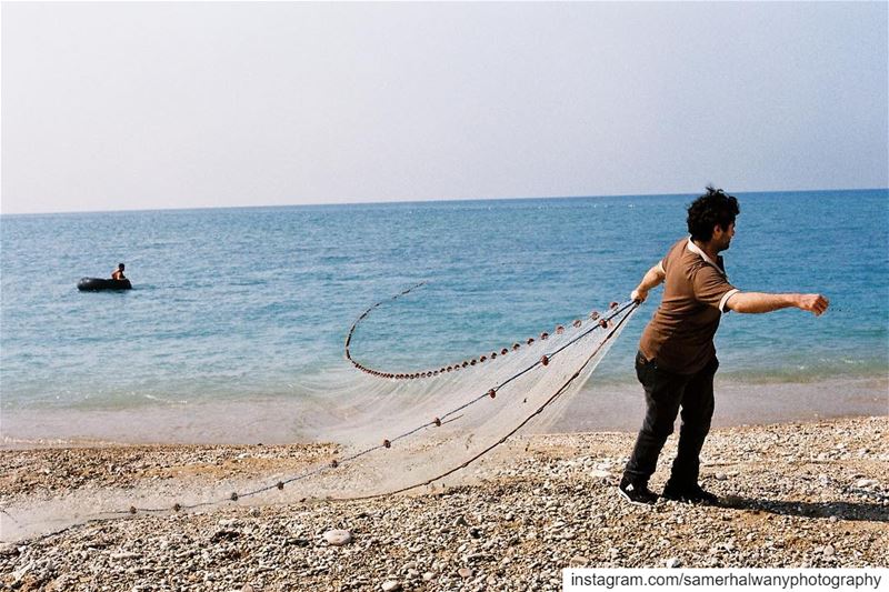 Aiming for the catch!....walk on the beach and click  yourshot with my ...