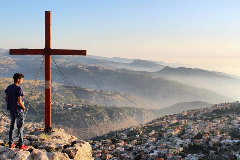Ain't no better Bday gift Than watching the sunset over the Clouds 🎈🎆 (Ehden, Lebanon)