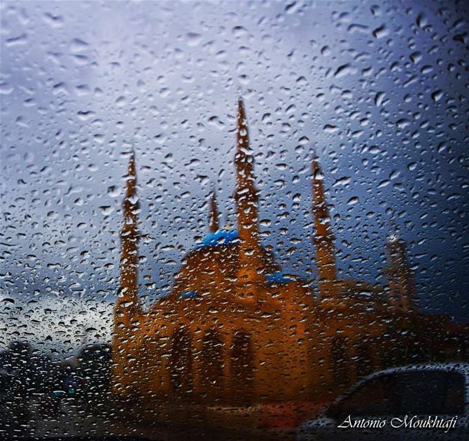 Al-Amin Mosque  lebanon  beirut  sky  clouds ... (Downtown Beirut)
