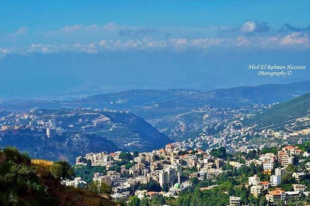 Al Dannieh + El Minieh + Akkar in one picture.Good morning North Lebanon � (Bkaa Safreïn, Liban-Nord, Lebanon)