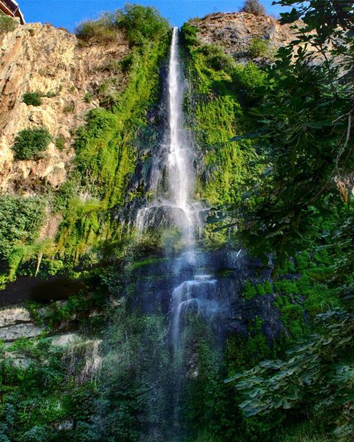 | Al shallal Jezzine |  waterfall  jezzine  lebanon  explorelebanon ... (Al Shallal Jezzine           مطعم الشلال جزين)