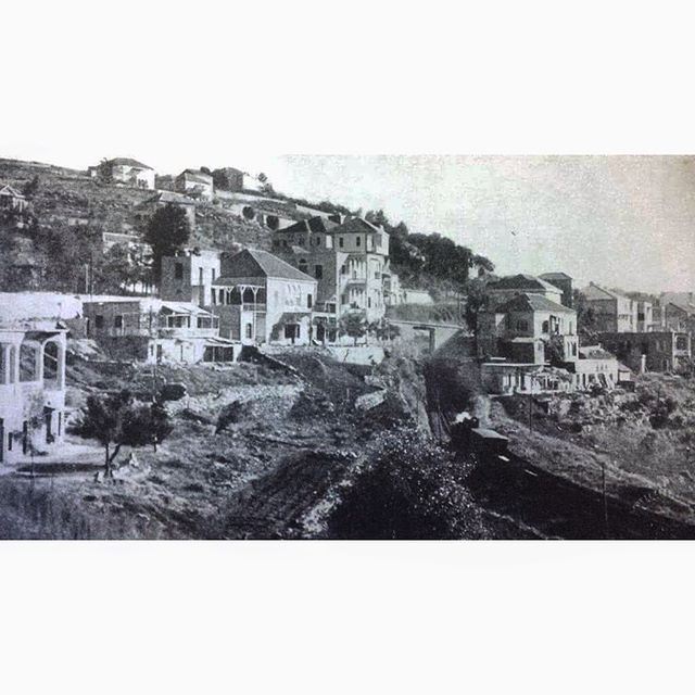 Aley and the train in 1960 .