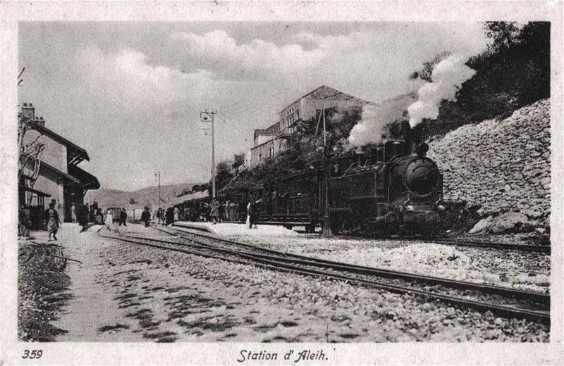 Aley Train Station 🚂 1910
