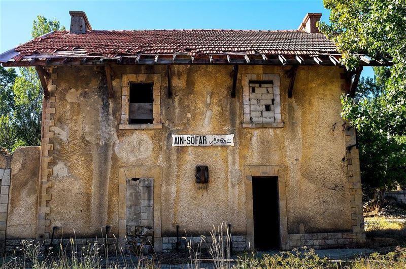 All Aboard? Without the railway, Sawfar may never have existed. Just a few... (Sawfar, Mont-Liban, Lebanon)