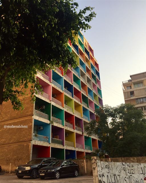all colors 🌈. . beiruting  hamra  color  love  lebanon  beirut ... (Beirut, Lebanon)