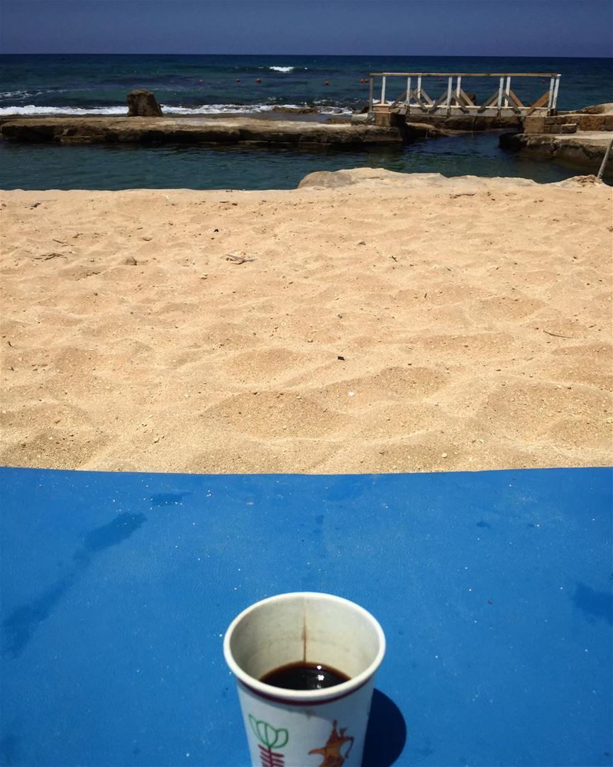 All what I'm looking for is a cup of coffee and peace of mind 👏💚 ... (Jiyeh الجية)