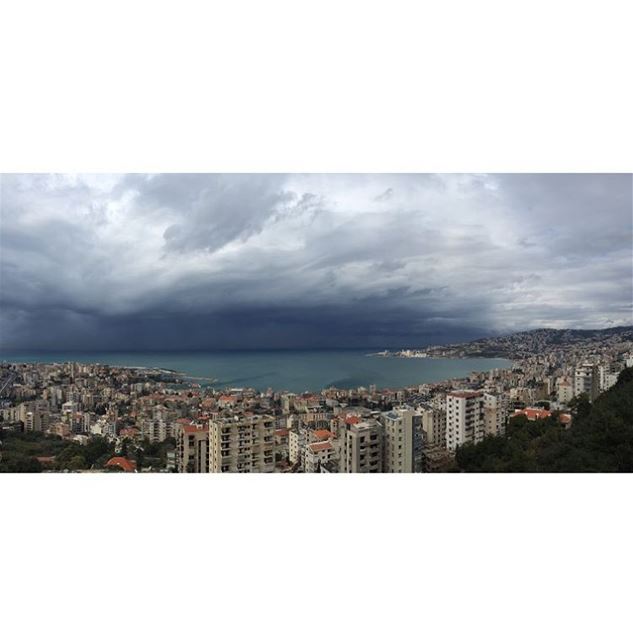 Almost here...  storm  livelovejounieh  instalebanon  lebanonspotlights... (Joünié)