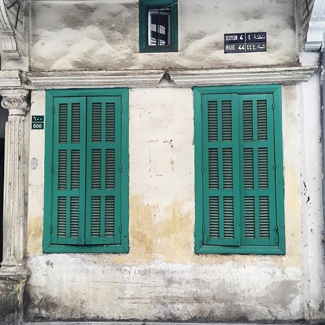 Almost-perfect symmetry 💚💚 (Beirut, Lebanon)