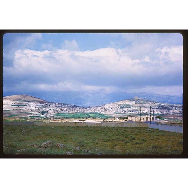 Along Beirut - Damascus Highway - 1965 .