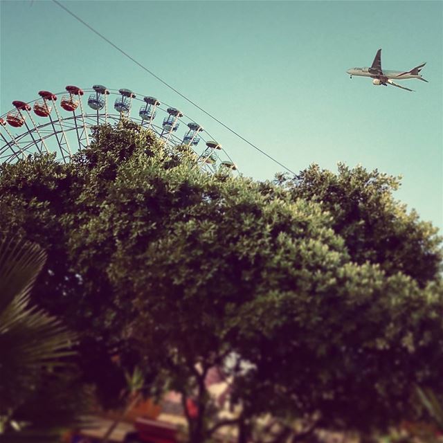 Altered Perception  surreal  dreamscapes  tiltshift  lunapark  beirut ... (Beirut, Lebanon)