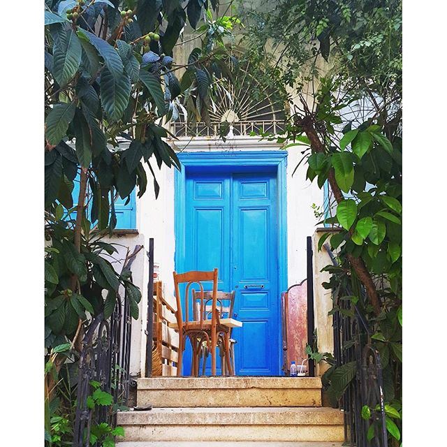 Always a pleasure wandering in Mar Mkhayel and discovering its hidden gems 💙 liveauthentic (Mar Mikhael, Beirut)