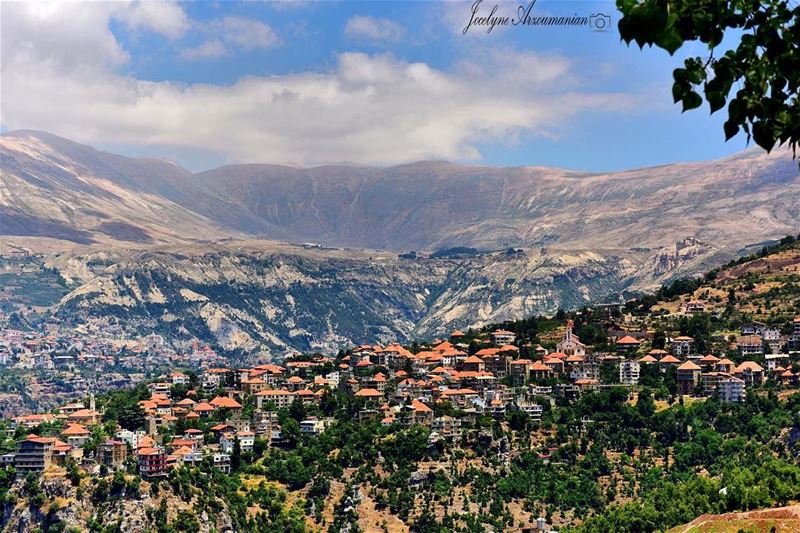 "Always look beyond what's in front of you"💓 landscape  amazing ... (Hasroun Rose Of The Mountain)