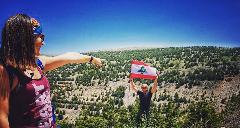 Always on 🔝🇱🇧 مشوار_مع_مغوار  cedars  hikingtrip  natureloversgallery... (Arz el Shouf (Barouk))