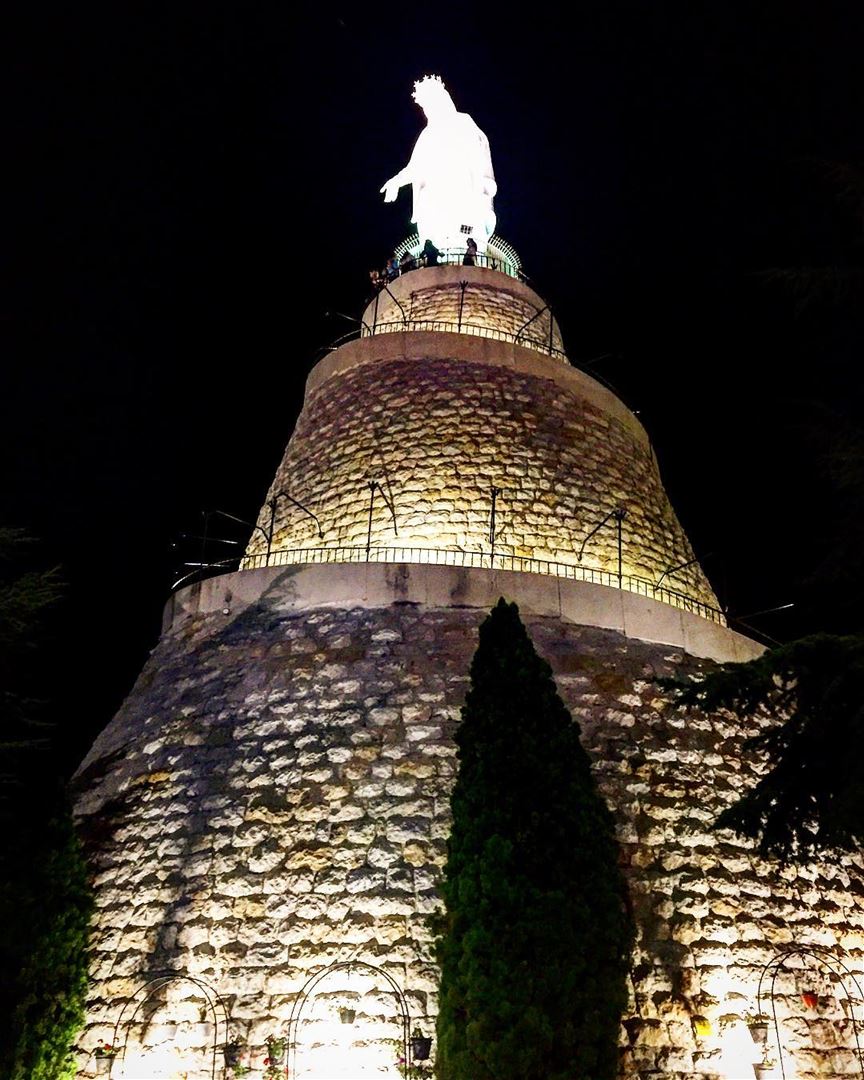 Always stay close to this Heavenly Mother, because she is the sea to be... (Our Lady of Lebanon)